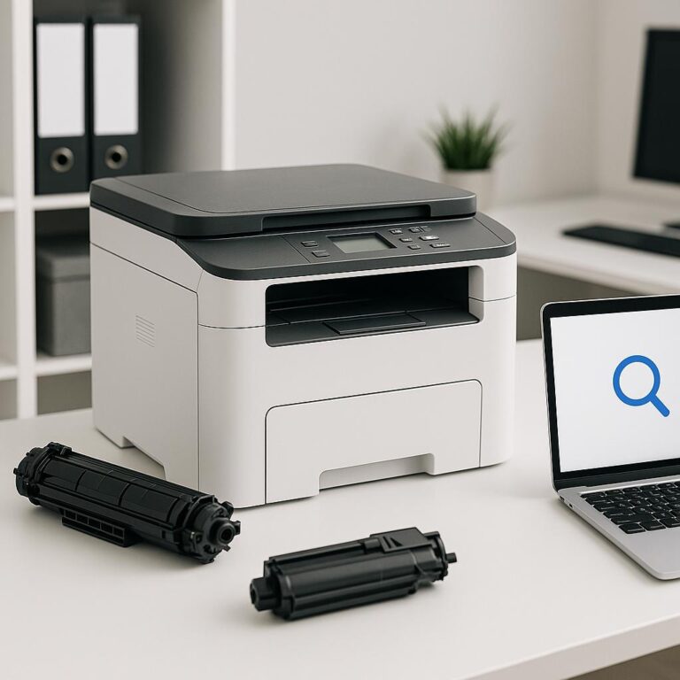 jak znaleźć drukarkę ricoh w sieci?