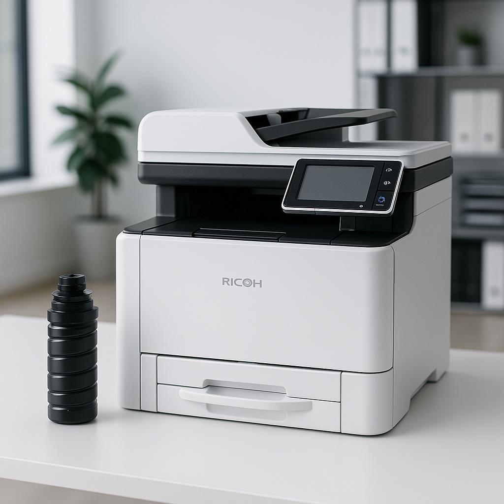 jak znaleźć drukarkę ricoh?