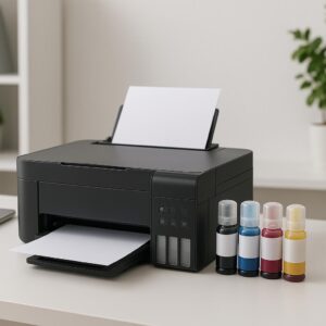 jak zresetować tusze w drukarce epson?