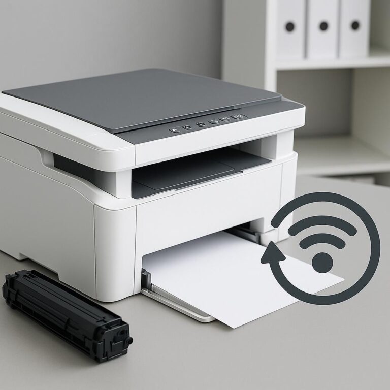 jak zresetować wi-fi w drukarce?