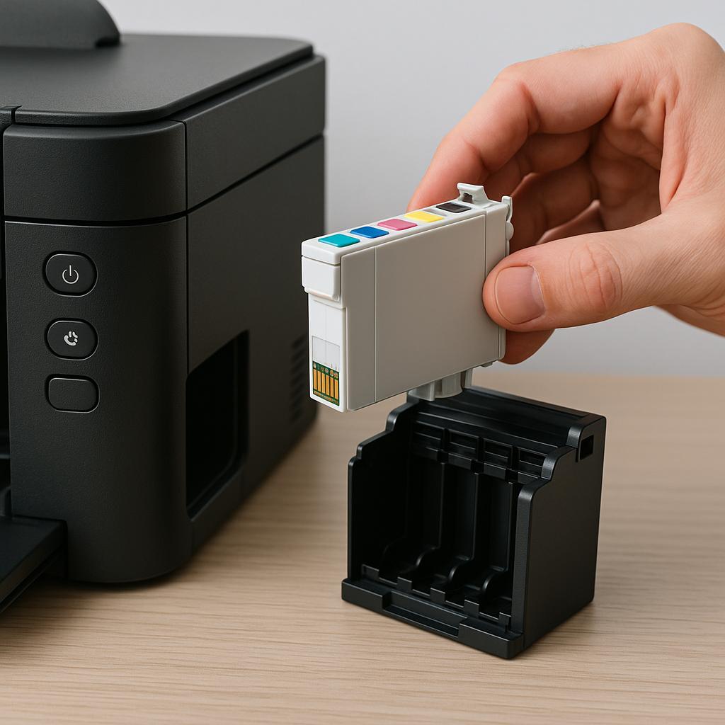 jak zresetować wkład atramentowy epson bez resetera?