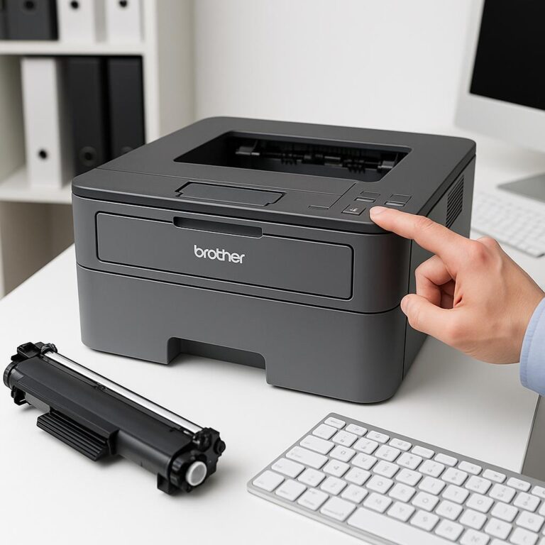 jak zrobić hard reset drukarki brother?