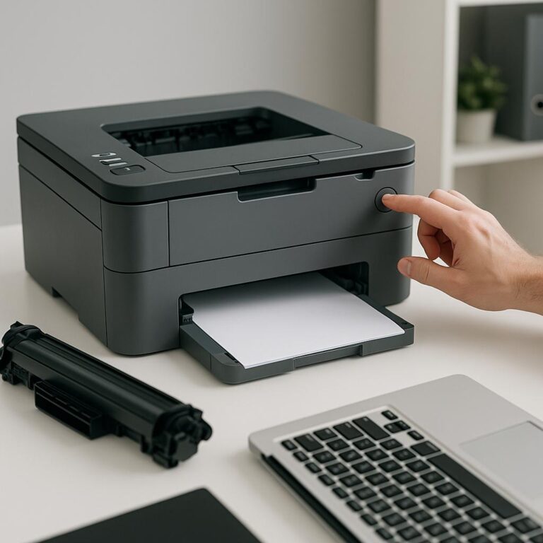 jak zrobić reset drukarki brother?