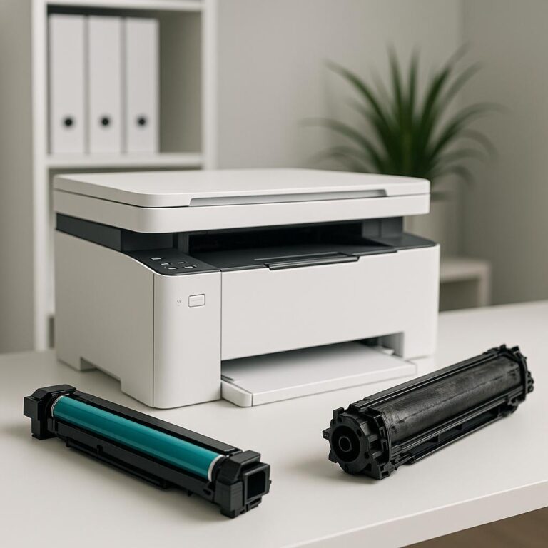 jaka jest różnica między tonerem a tonerem zużytym?