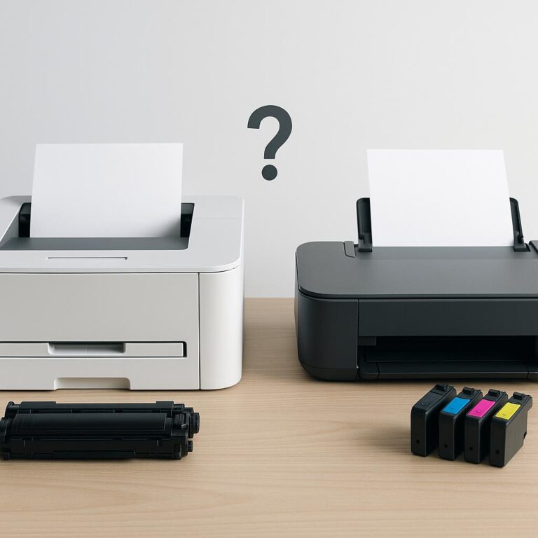 które drukarki są lepsze laserowe czy atramentowe?