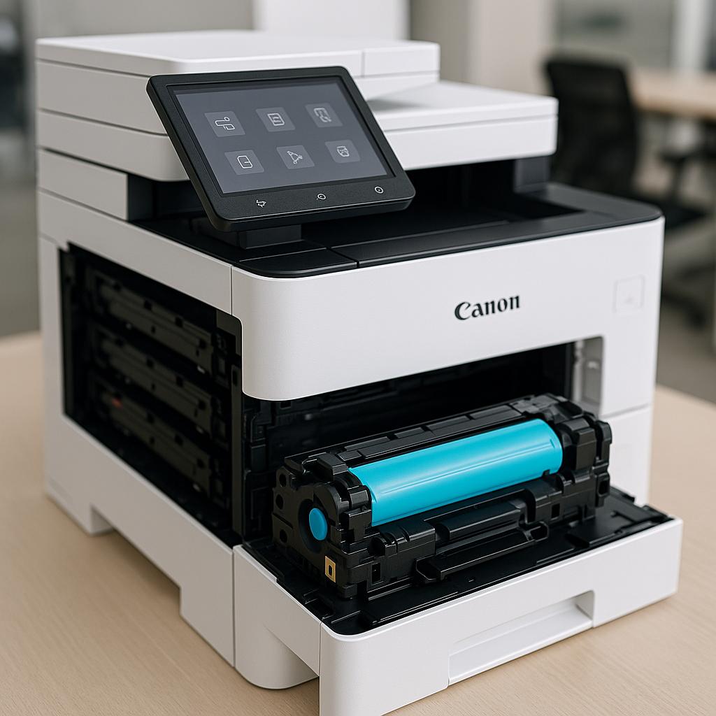 co znaczy c na drukarce canon?