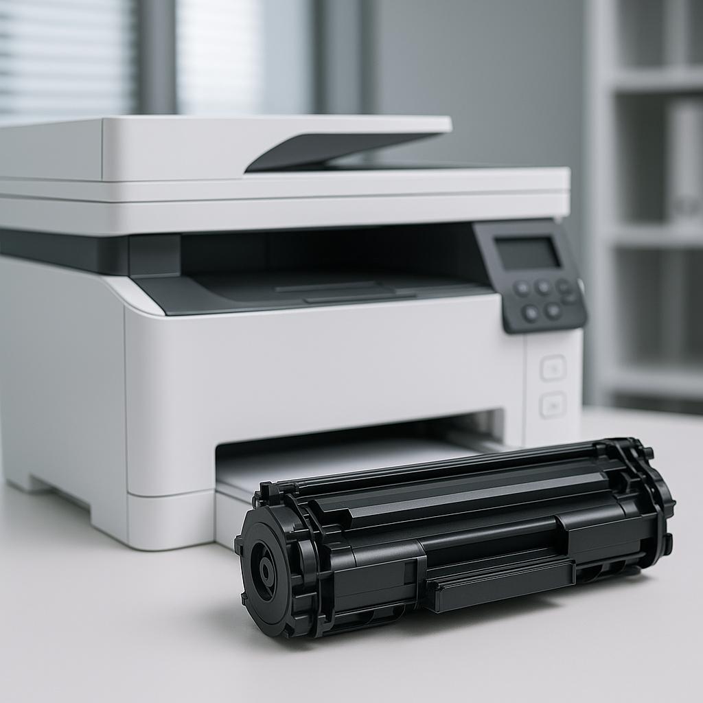 co znaczy c na drukarce?