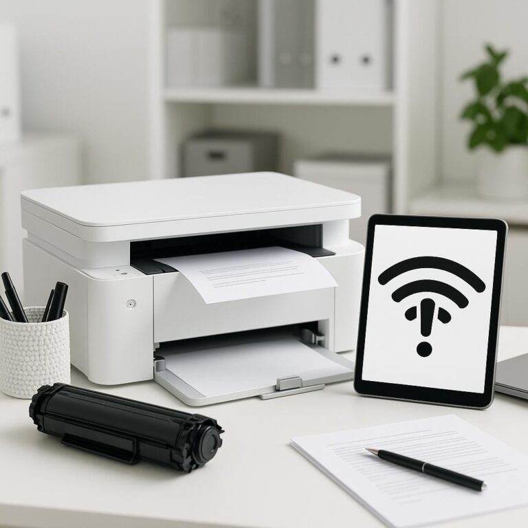 co zrobić, gdy drukarka nie chce połączyć się z wi-fi?