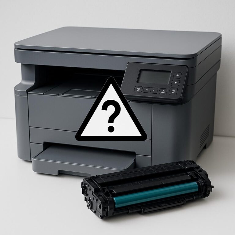 co zrobić, gdy nowy toner nie działa?