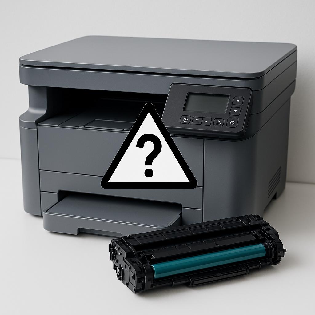 co zrobić, gdy nowy toner nie działa?