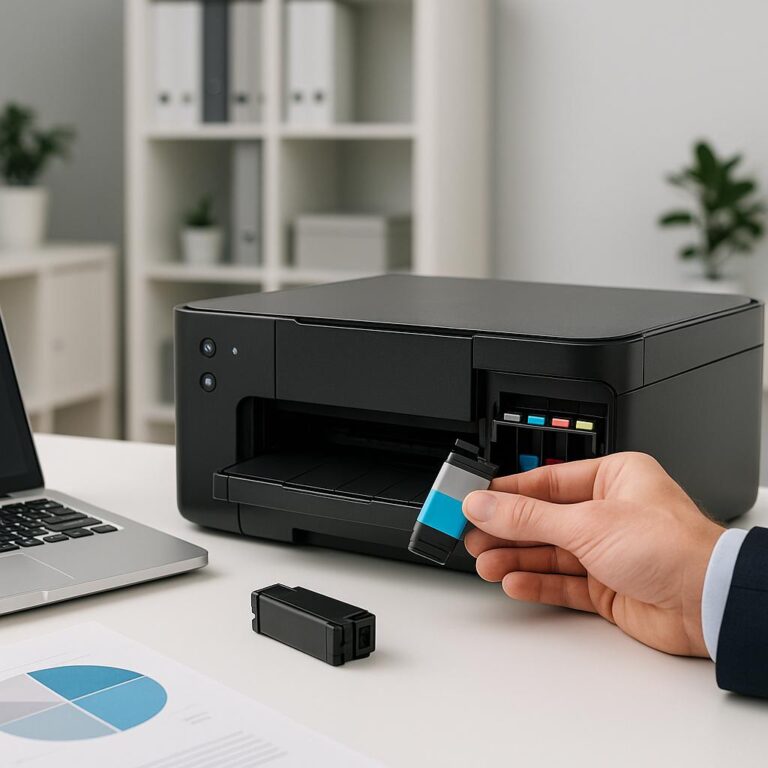 co zrobić jak drukarka epson nie widzi tuszu?