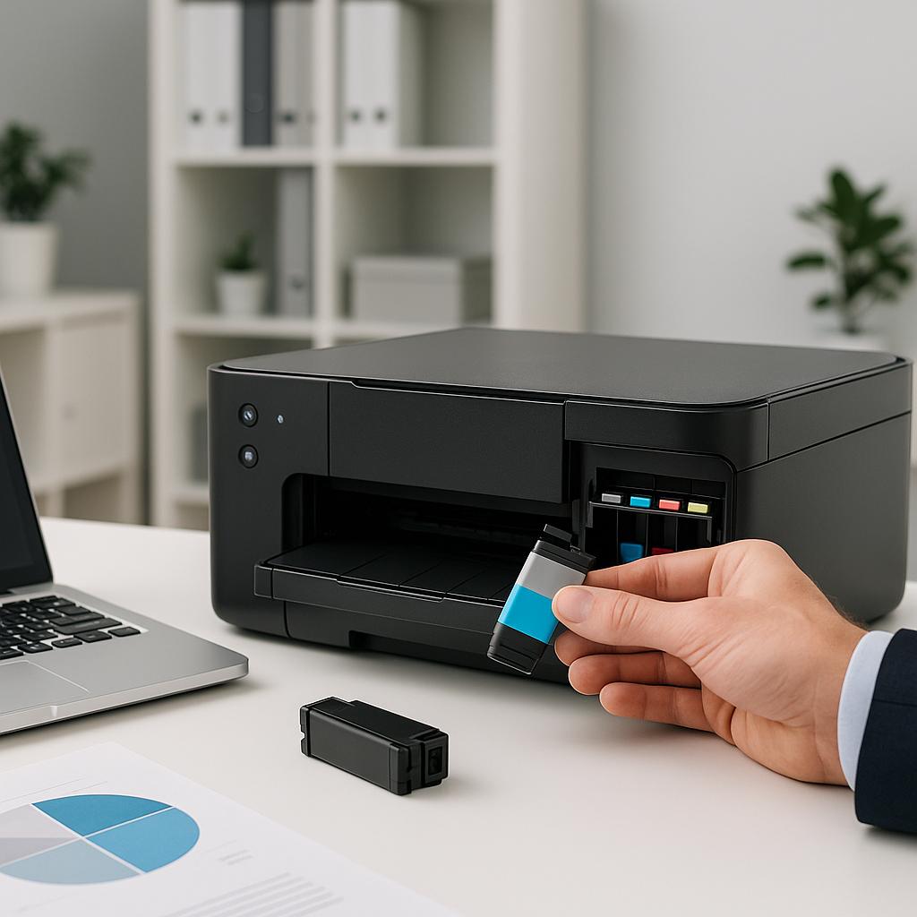 co zrobić jak drukarka epson nie widzi tuszu?