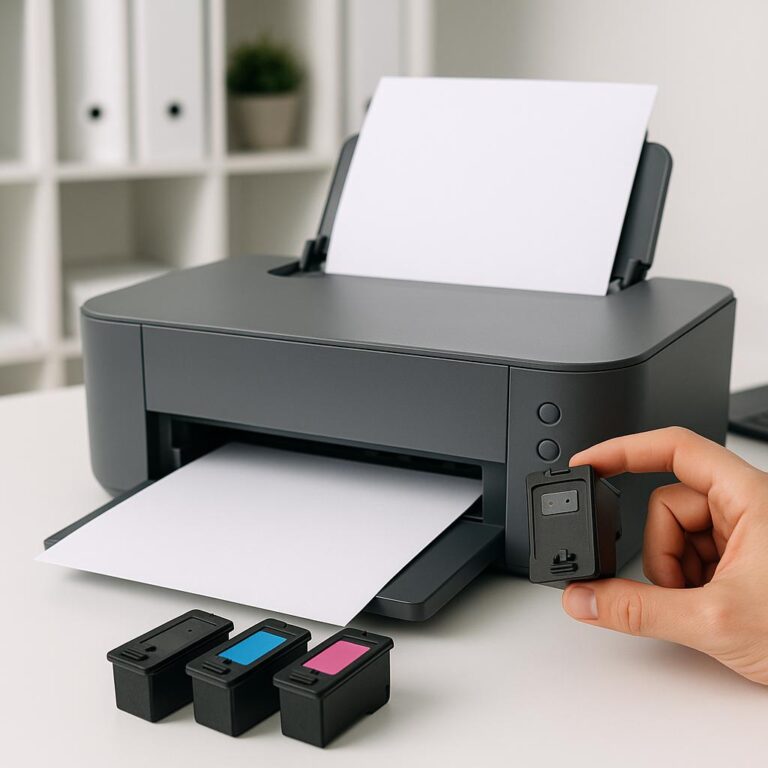 co zrobić jak drukarka nie wykrywa tuszu?