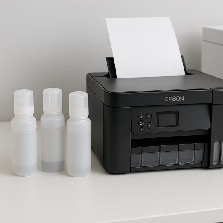 co zrobić z pustymi butelkami epson ecotank?