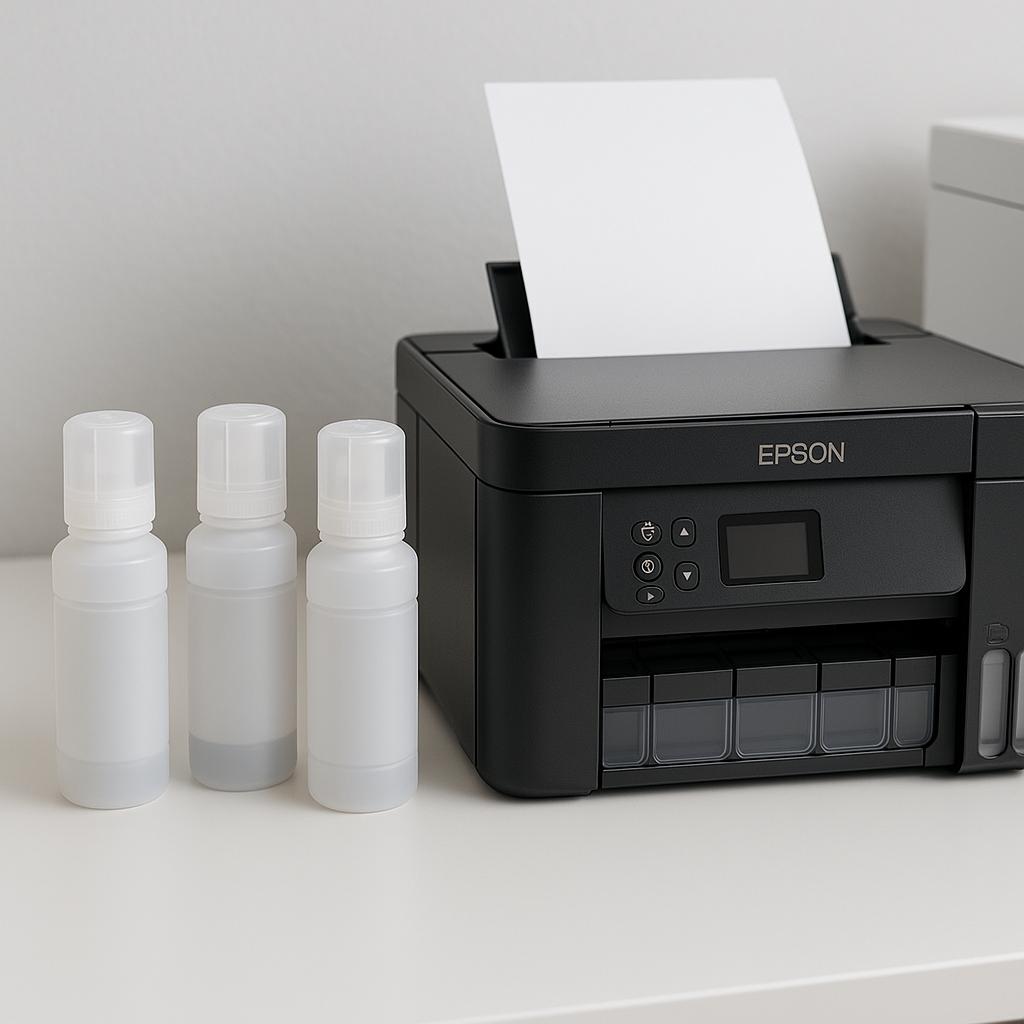 co zrobić z pustymi butelkami epson ecotank?