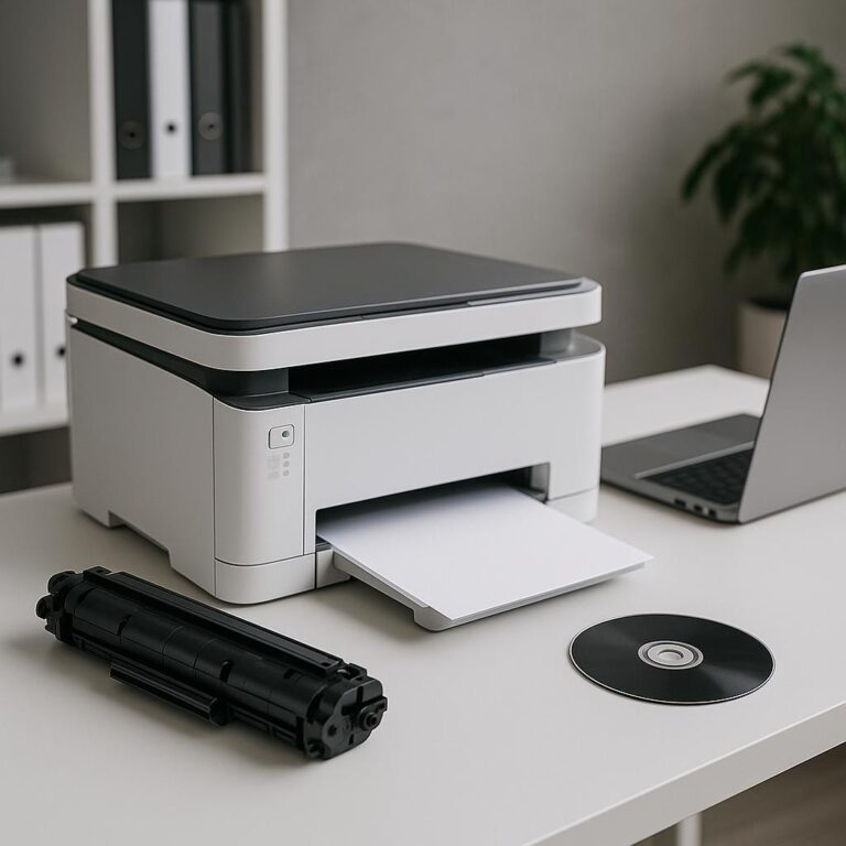 czy da się zainstalować drukarkę bez płyty?