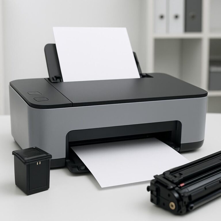 czy drukarka będzie drukować tylko z czarnym tuszem?