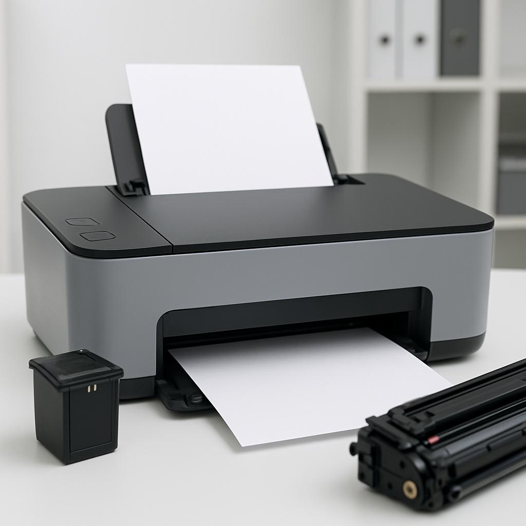 czy drukarka będzie drukować tylko z czarnym tuszem?