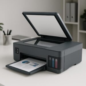 czy drukarka hp smart tank 580 ma skaner?