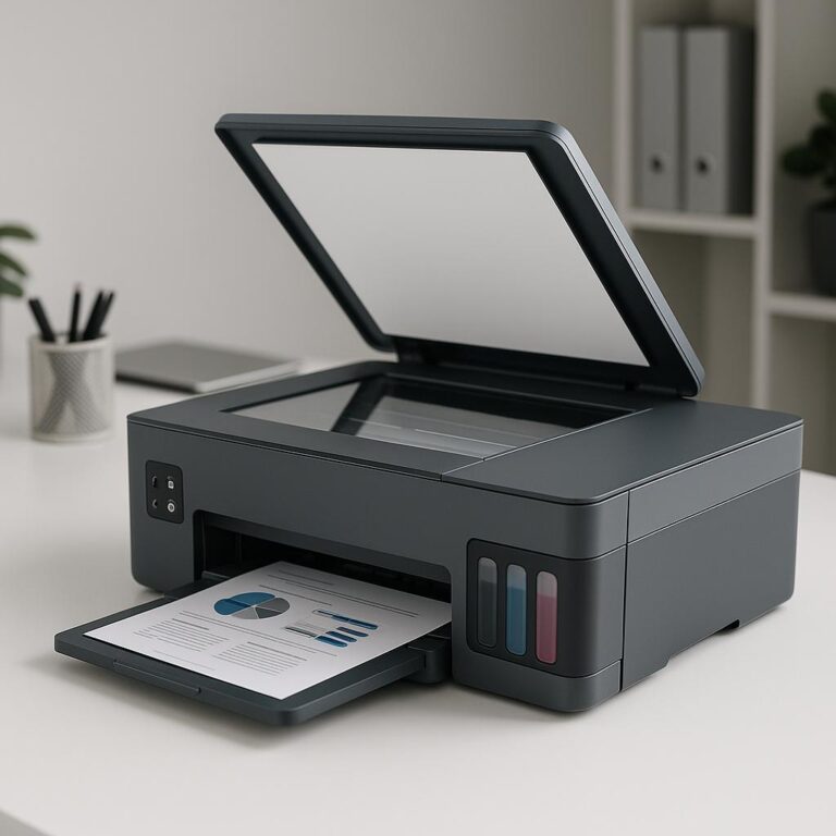 czy drukarka hp smart tank 580 ma skaner?