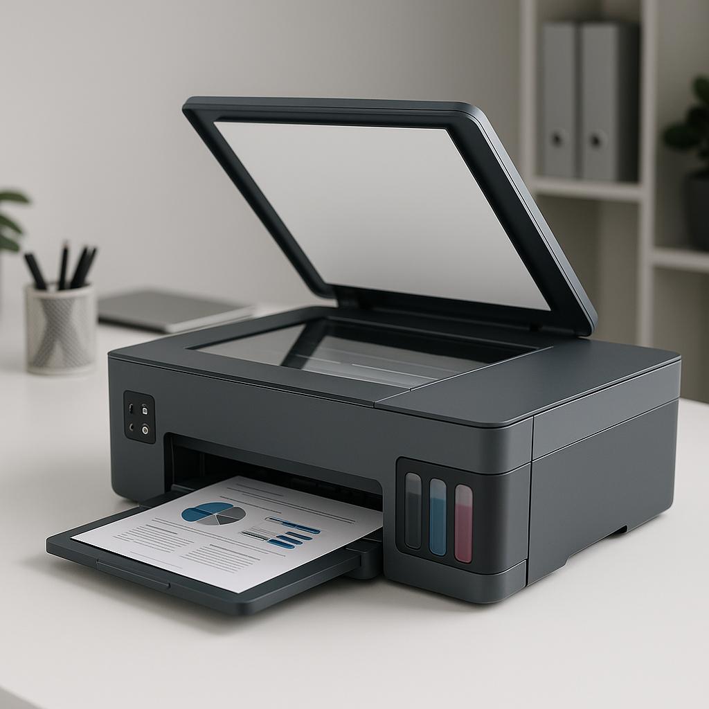 czy drukarka hp smart tank 580 ma skaner?