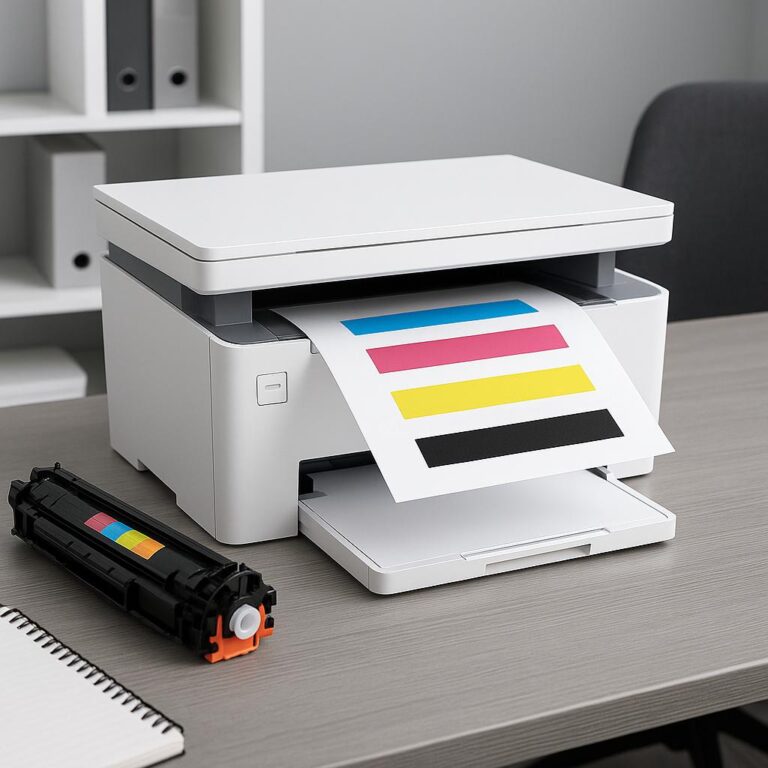 czy hp laserjet mfp m140w jest drukarką kolorową?