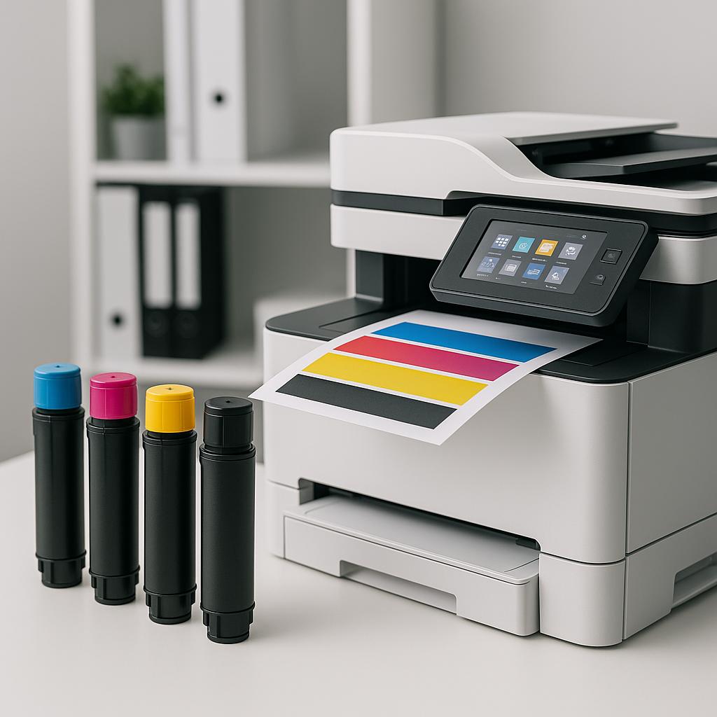 czy toner może drukować w kolorze?