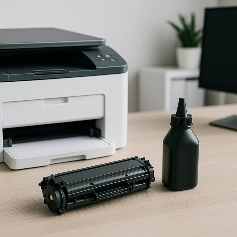 czy wkłady z tonerem lexmark można napełniać?