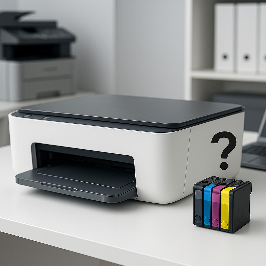 dlaczego drukarka hp nie widzi tuszu?