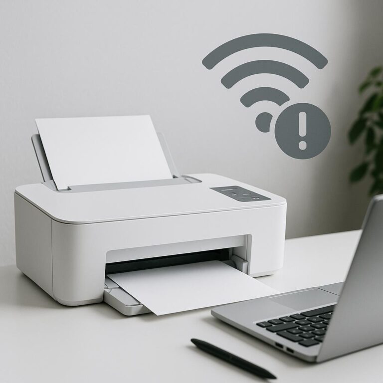 dlaczego drukarka nie może się połączyć z wi-fi?