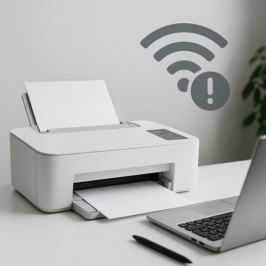 dlaczego drukarka nie może się połączyć z wi-fi?