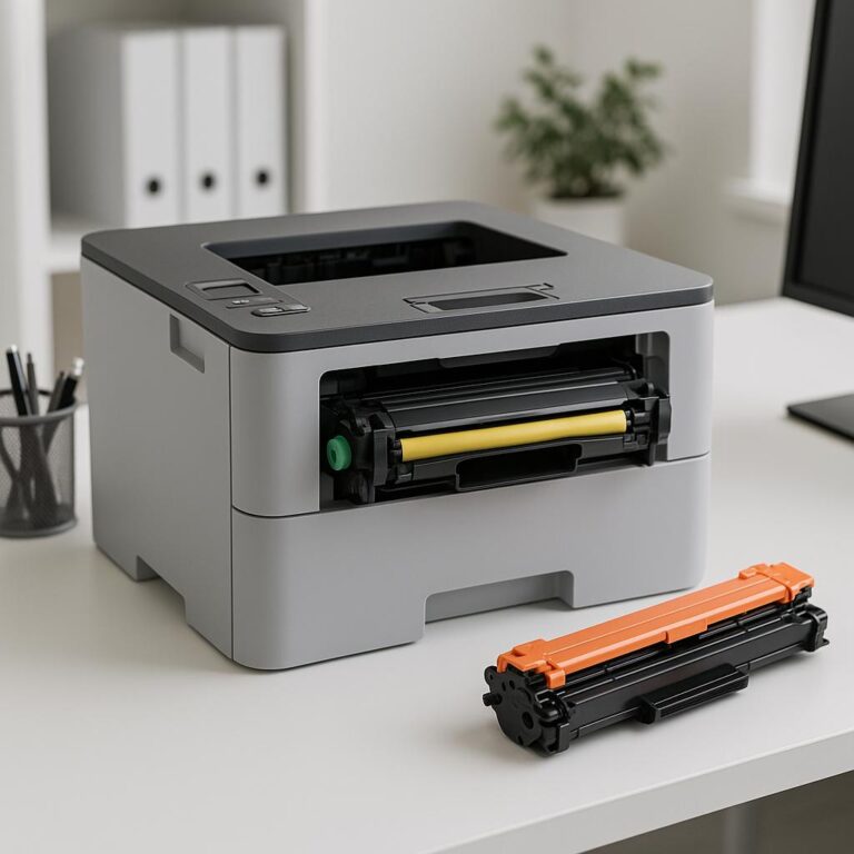 dlaczego moja drukarka brother ciągle wyświetla komunikat „włóż ponownie kasetę z tonerem”?