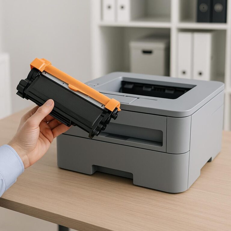 dlaczego moja drukarka brother nie drukuje po wymianie tonera?