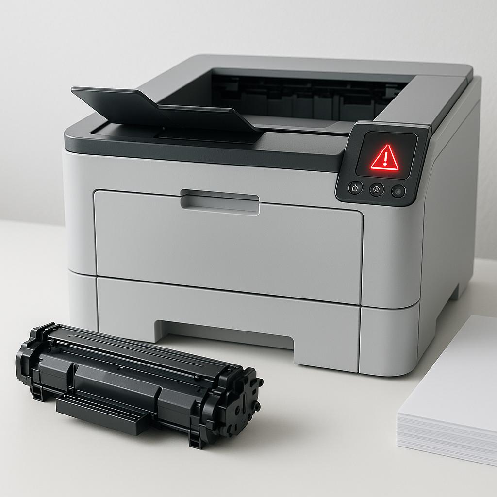 dlaczego moja drukarka ciągle sygnalizuje błąd?