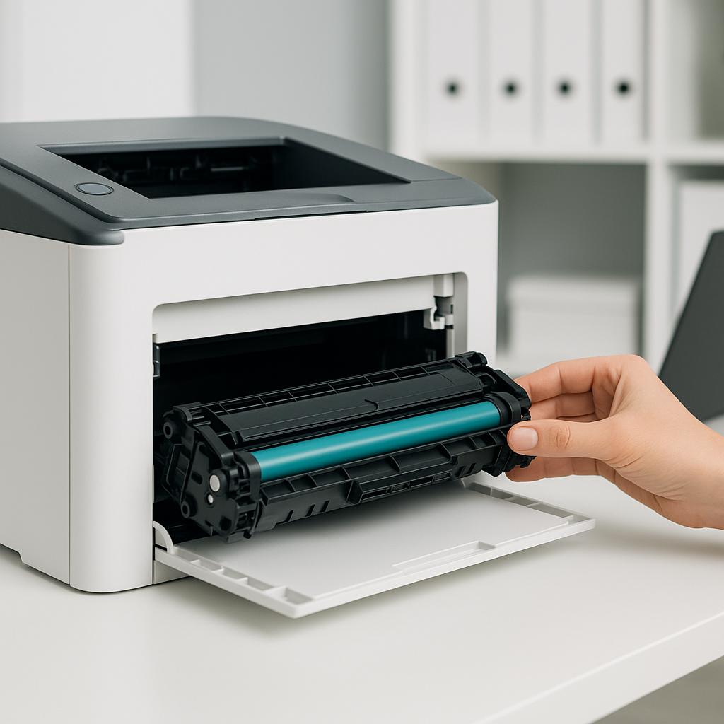 ile tonera jest w drukarce?