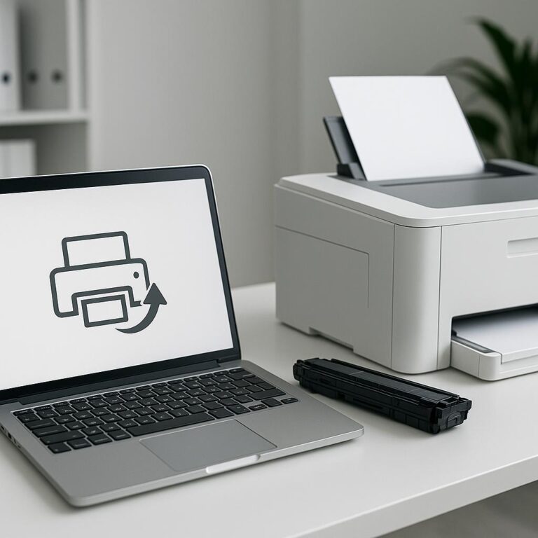 jak dodać drukarkę bez sterowników?