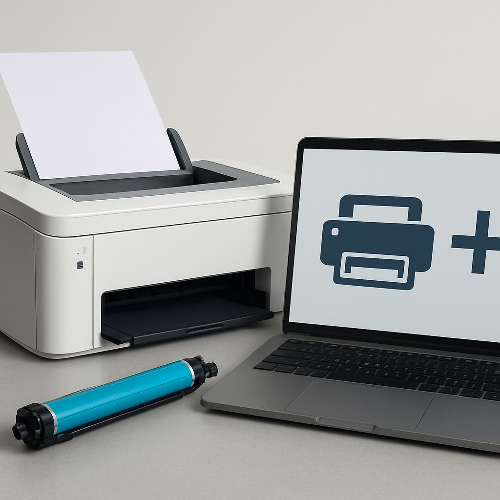 jak dodać sterownik drukarki?