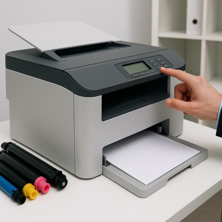 jak dostać się do panelu sterowania drukarki?