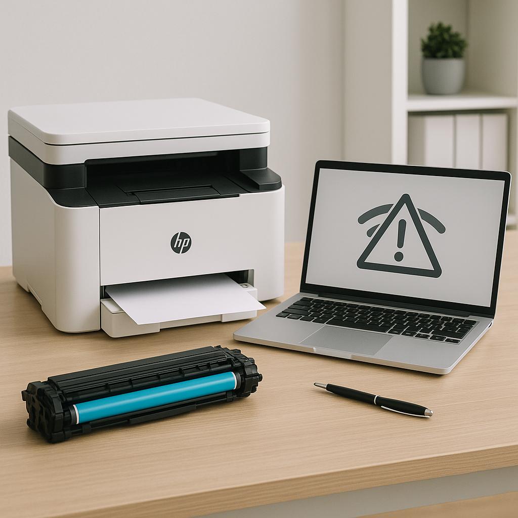 jak naprawić błąd połączenia z drukarką hp?