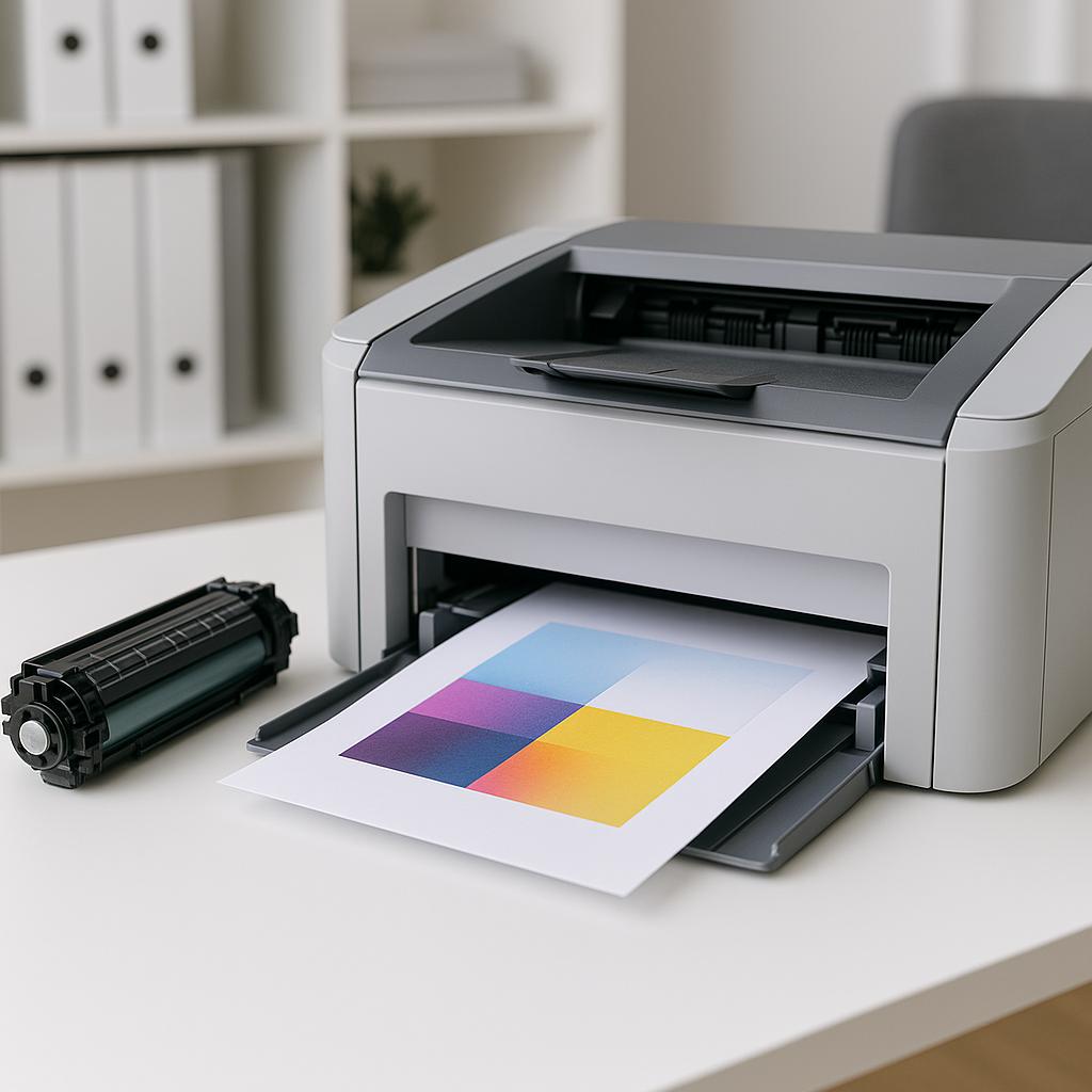 jak następuje przenoszenie tonera?