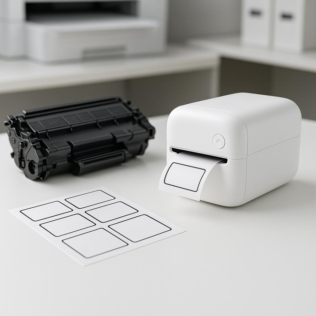 jak niimbot działa bez tuszu?