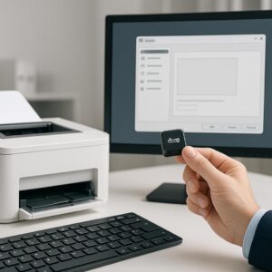 jak otworzyć sterownik drukarki?