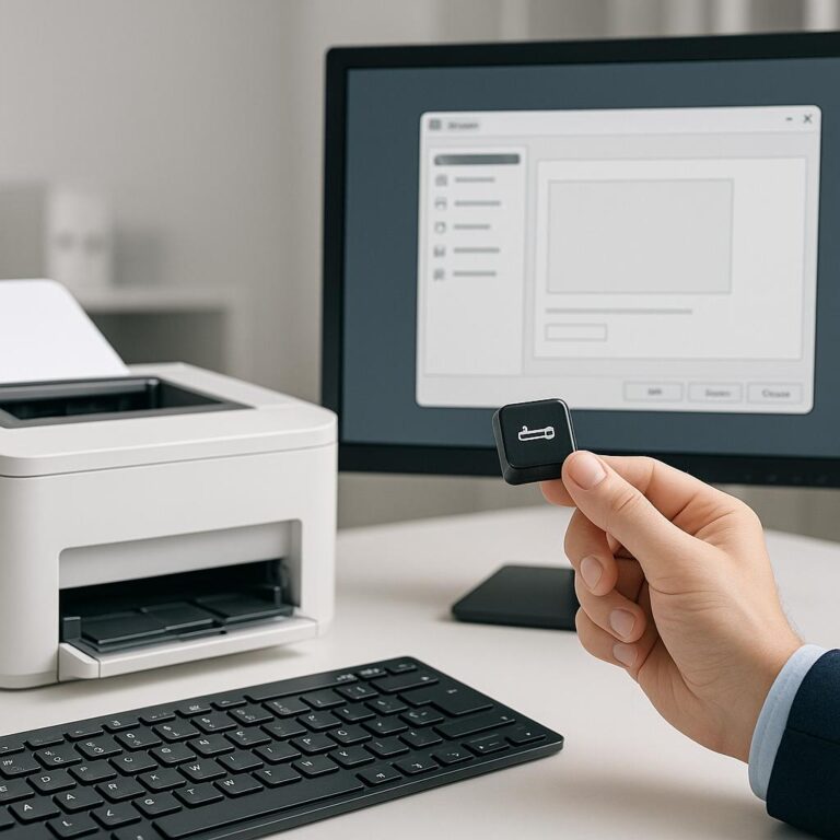 jak otworzyć sterownik drukarki?