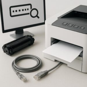 jak podłączyć drukarkę po ip?