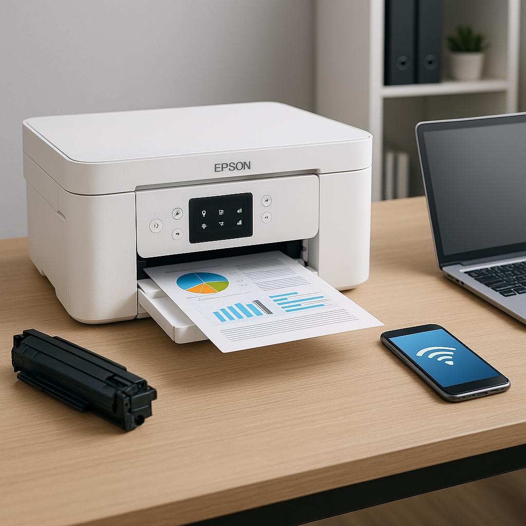 jak się połączyć z drukarką epson?