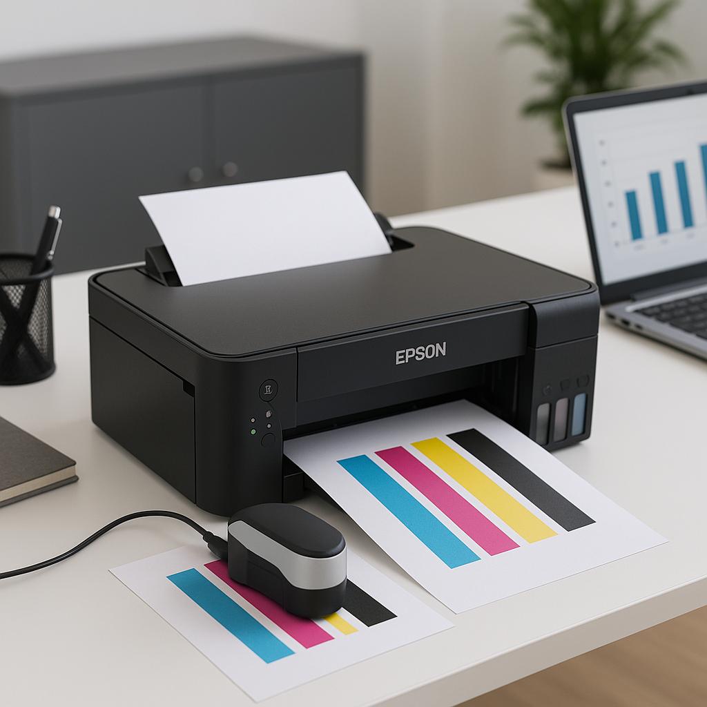 jak skalibrować drukarkę epson?