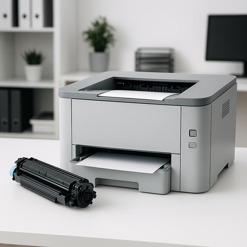 jak skonfigurować drukarkę laserową?