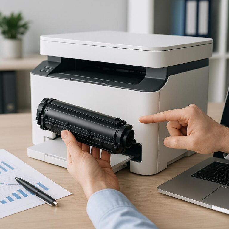 jak sprawdzić, czy mój toner się skończył?