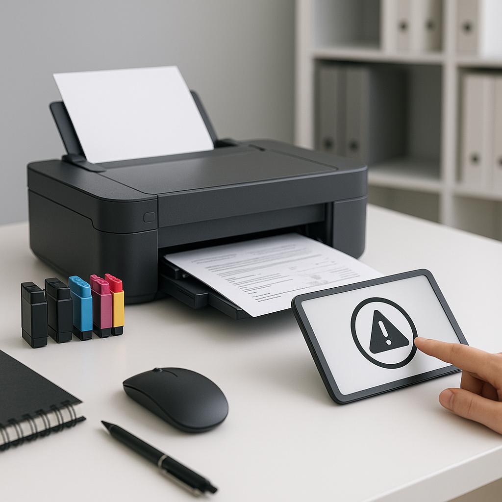 jak sprawdzić, czy w drukarce epson nie ma błędów?