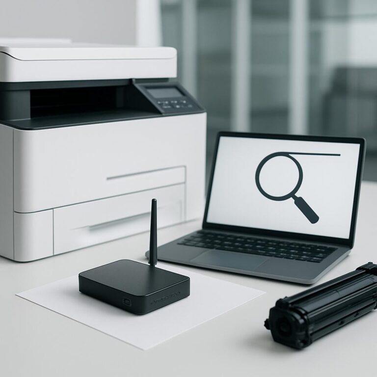 jak sprawdzić ip drukarki?